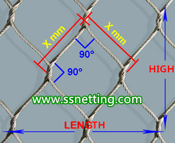 stainless steel lion cage mesh, lion cage enclosure, metal wire rope lion cage mesh.jpg