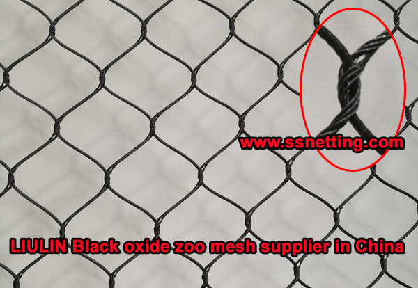 LiUlin Black Oxide Zoo Mesh Proveedor en China